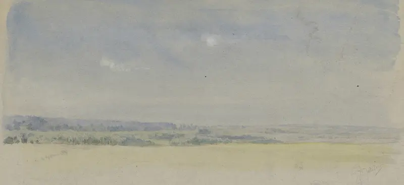 Abstract composition by Wilhelm Amandus Beer, Modernism, featuring geometric shapes and balance.