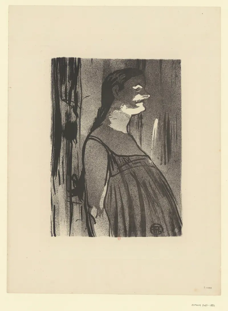 Henri de Toulouse-Lautrec's 'Madame Abdala' captures a vibrant portrait of a woman.