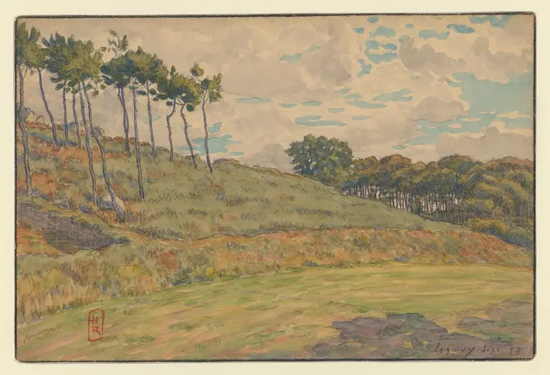 Henri Rivière's 'Loguivy' captures a serene marine landscape.
