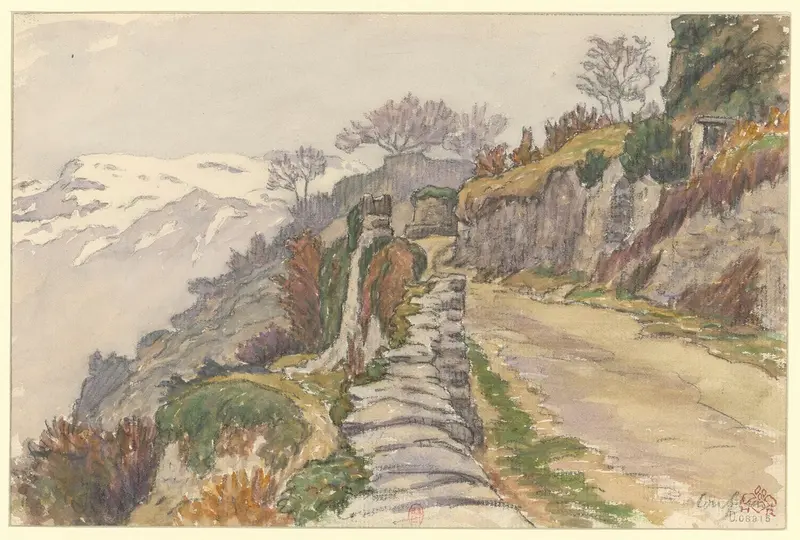 Henri Rivière's 'Conflans' captures a serene landscape with a focus on color and light.