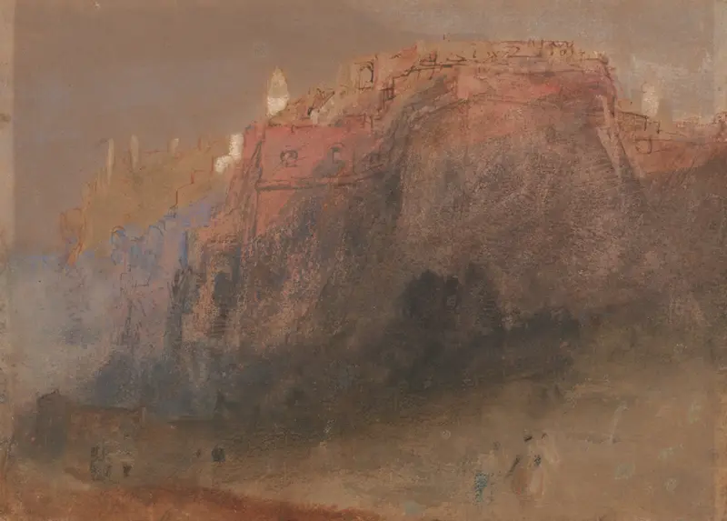 Landscape of Luxembourg, oil painting by Joseph Mallord William Turner