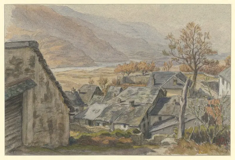 Henri Rivière's 'Conflans' captures a serene riverside landscape.