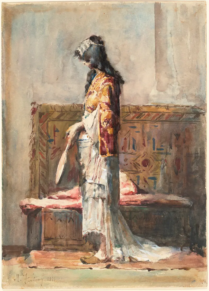 A Moroccan woman dressed in traditional attire, adorned with intricate jewelry and a vibrant headscarf.