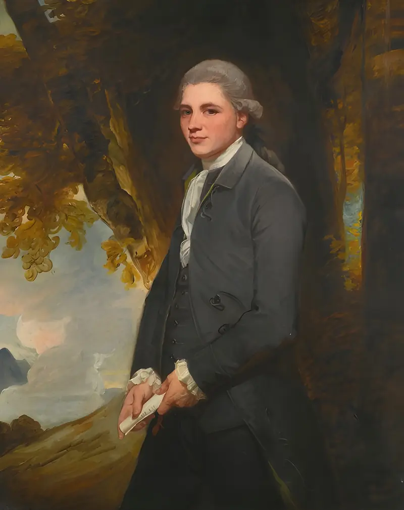 Portrait of John Redhead by George Romney.