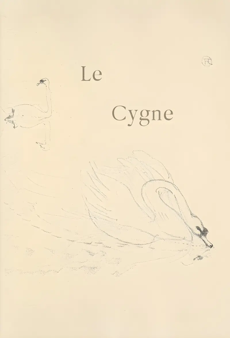 Henri de Toulouse-Lautrec's painting 'Le Cygne' features a graceful swan in a serene setting.