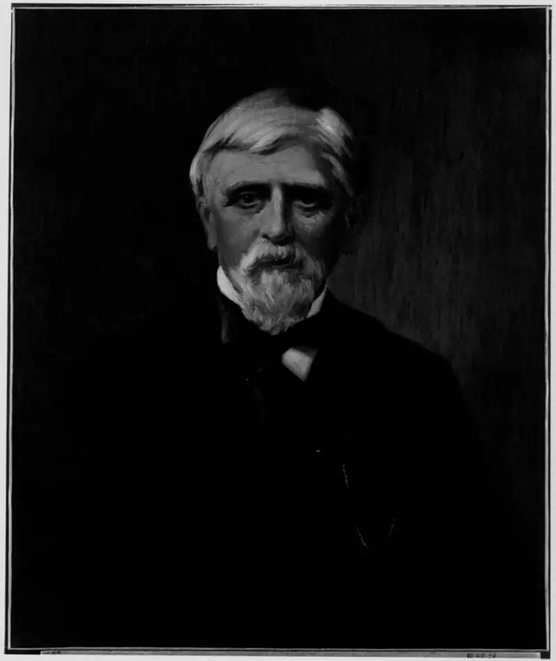 Portrait of Joseph Coolidge, oil on canvas by Alfred Everett Smith