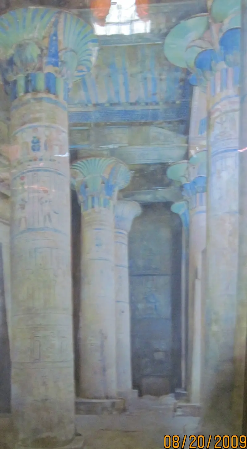 Temple at Philae, oil on canvas by Joseph Lindon Smith