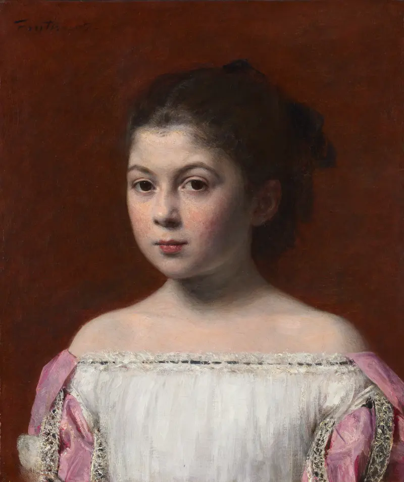 A portrait of Marie-Yolande de Fitz-James by Henri Fantin-Latour.