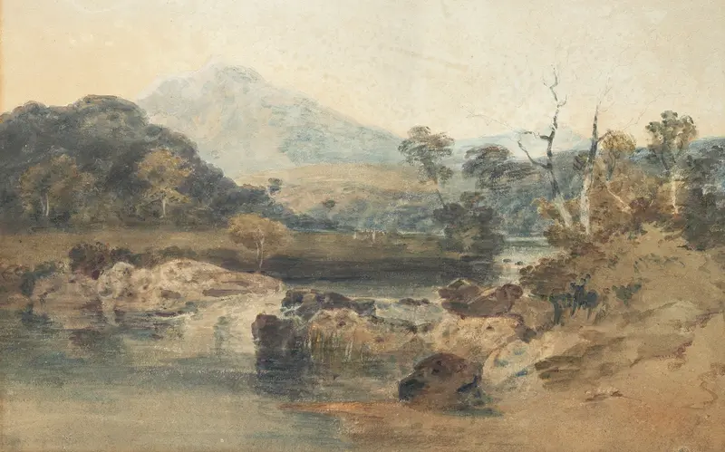 Snowdon from Beddgelert, oil painting by Joseph Mallord William Turner