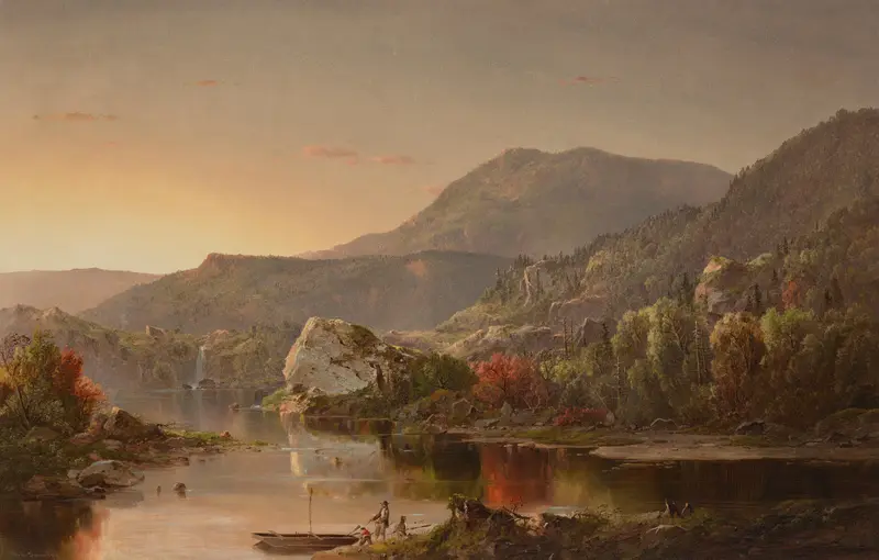Landscape of the Alleghenies by William Louis Sonntag, oil painting