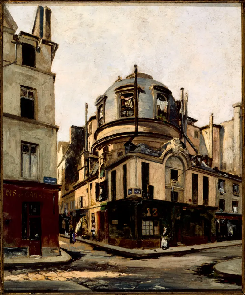 Vue de l’amphithéâtre de l’ancienne faculté de Médecine, oil on canvas by Emmanuel Lansyer