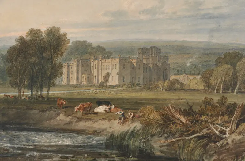 View of Hampton Court, oil on canvas by Joseph Mallord William Turner