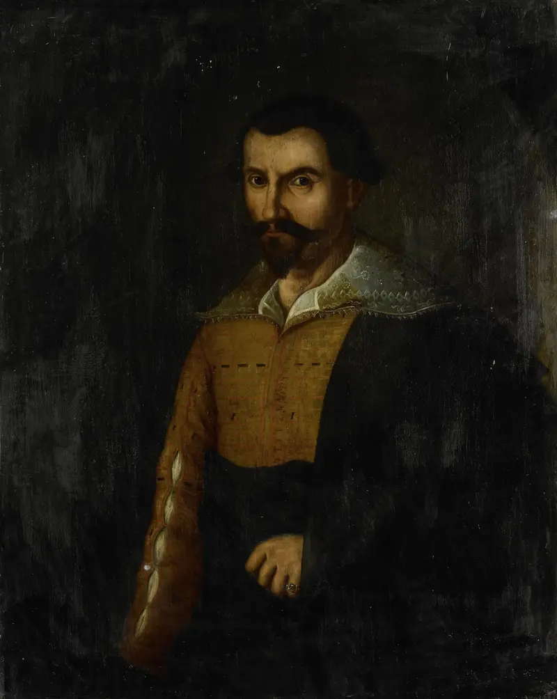 Portrait of Pieter de Carpentier, oil on panel by unknown artist