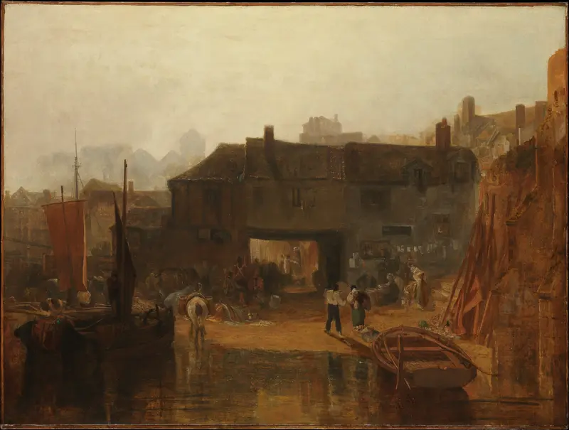Saltash with the Water Ferry, Cornwall by Joseph Mallord William Turner, oil painting