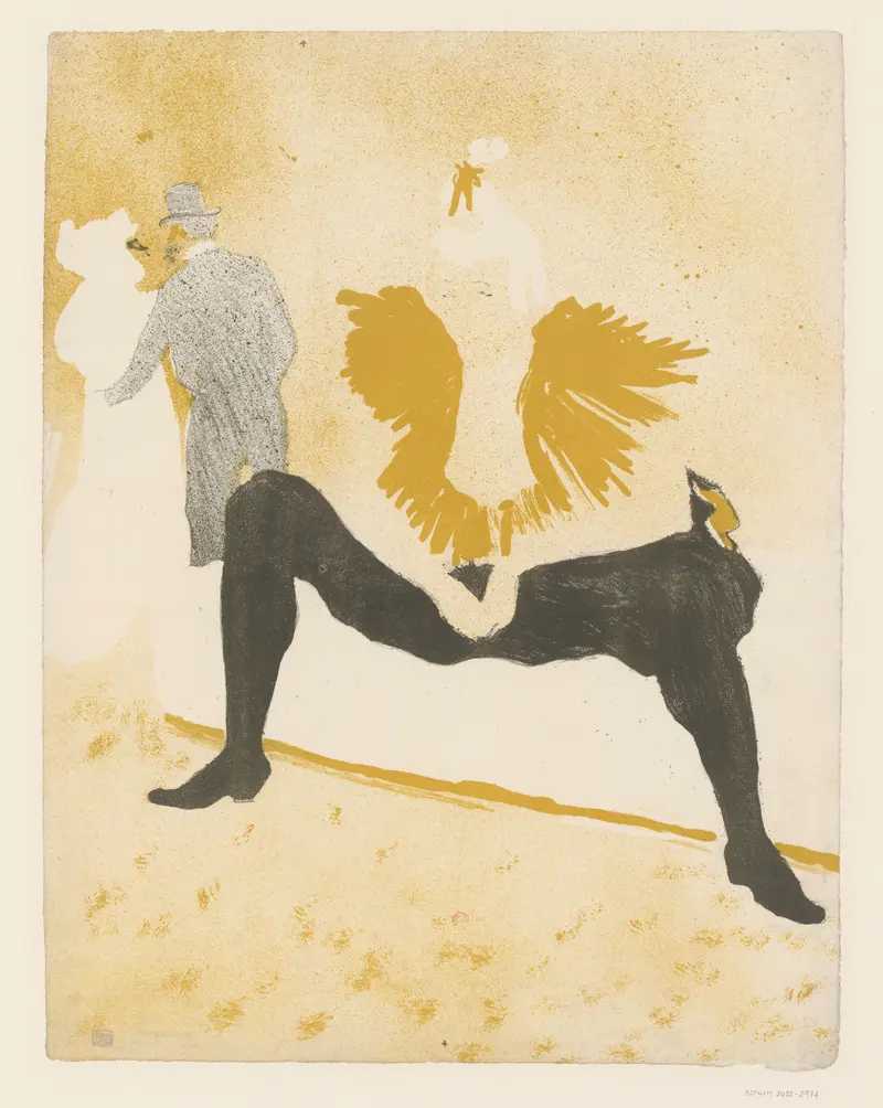 Henri de Toulouse-Lautrec's 'Elles; The Clownesse' captures the vibrant world of performers.