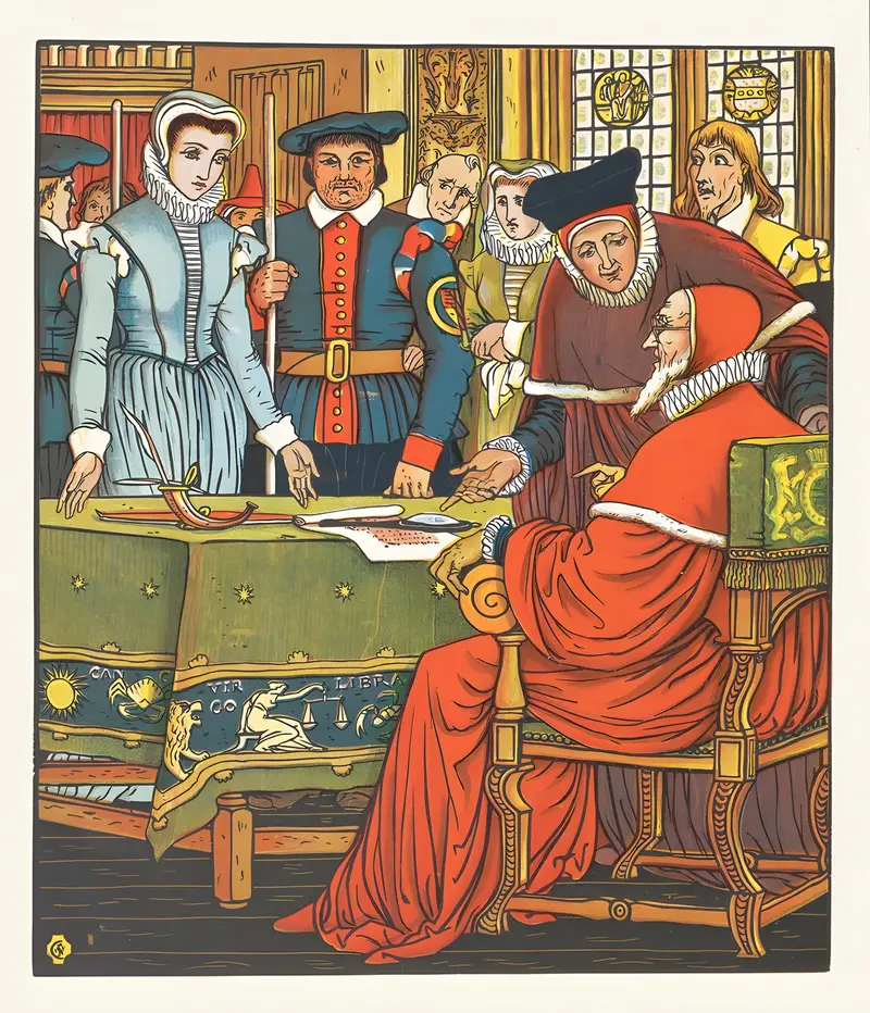Walter Crane's 'Goody Two Shoes Pl 4' is a charming Victorian illustration featuring vibrant colors and whimsical characters.