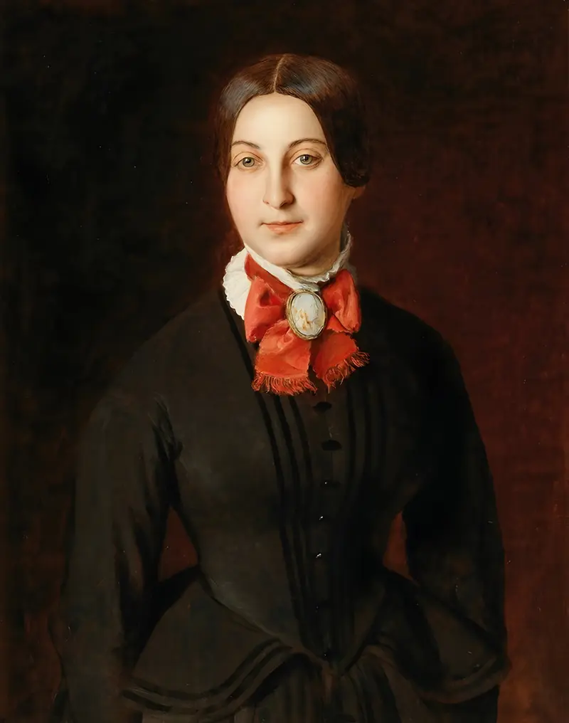 Portrait of the Artist’s Sister by Johann Baptist Reiter.
