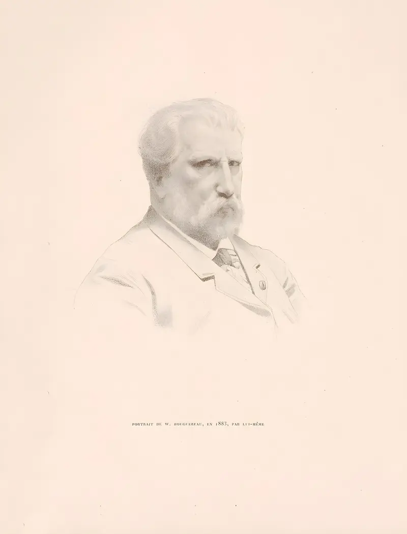 A portrait of W. Bouguereau by the artist William Bouguereau.