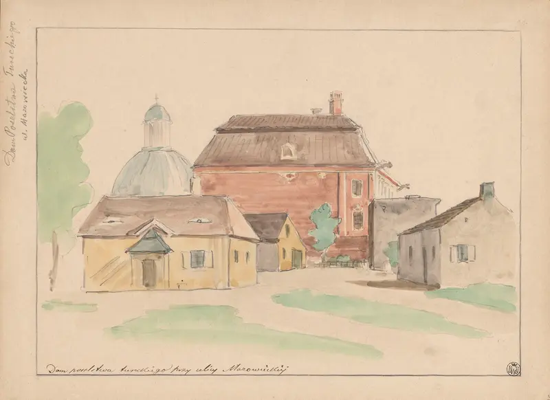 House of the Turkish Mission on Mazowiecka Street by Adrian Głębocki, realism
