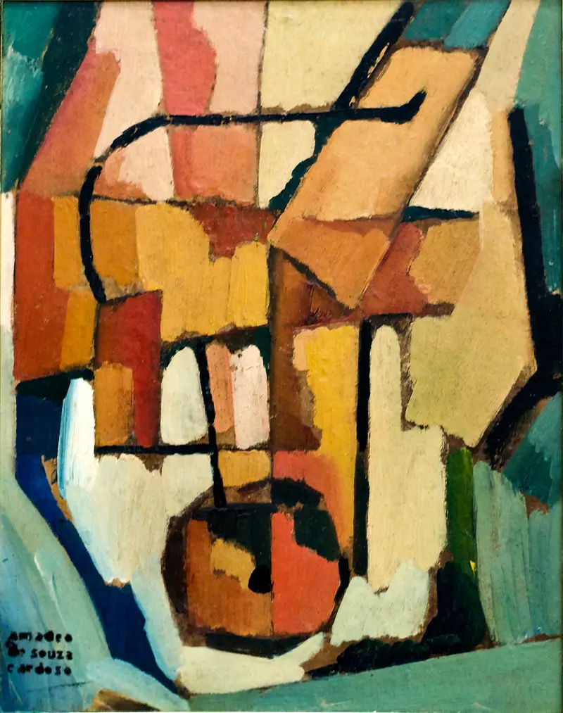 Amadeo de Souza-Cardoso's 'Tramélia' showcases vibrant colors and dynamic forms.