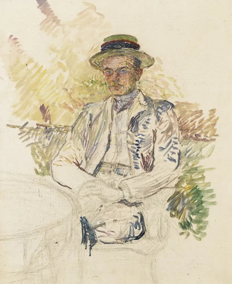Portrait of Louis Pascal by Henri de Toulouse-Lautrec.