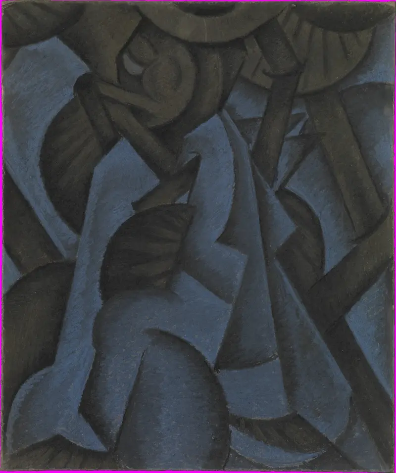 Arthur Dove's 'Pagan Philosophy' explores themes of nature and spirituality.