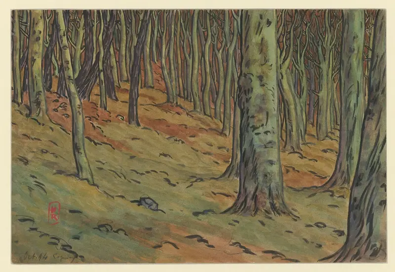 Henri Rivière's 'Loguivy' captures a serene marine scene with a focus on color and light.