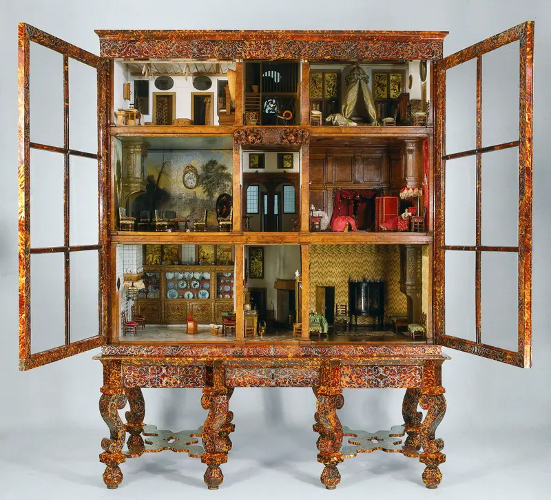 Dolls’ house of Petronella Oortman, paint, unknown artist