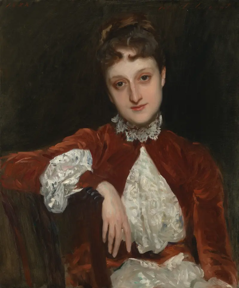 Portrait of Mrs. Charles Deering, oil on canvas by John Singer Sargent