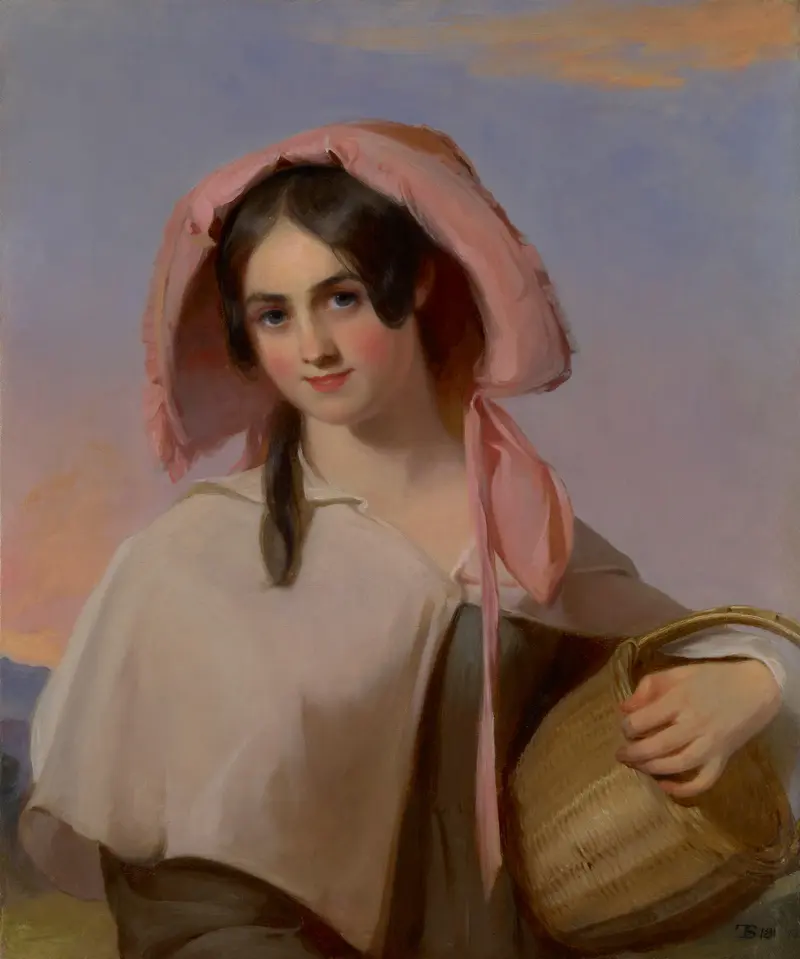 Portrait of Elizabeth Cook by Thomas Sully.