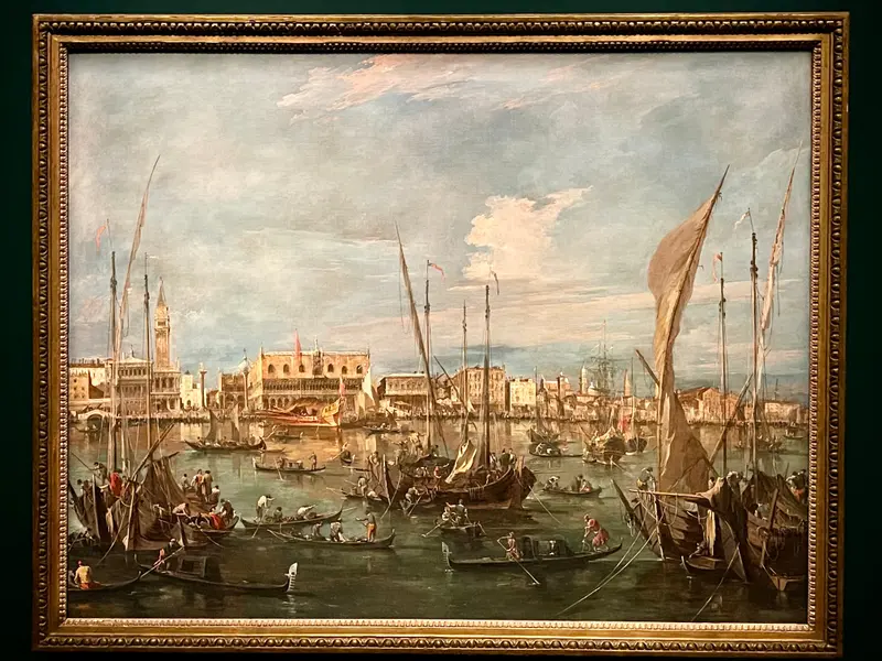 Venice from the Bacino di San Marco, oil on canvas by Francesco Guardi
