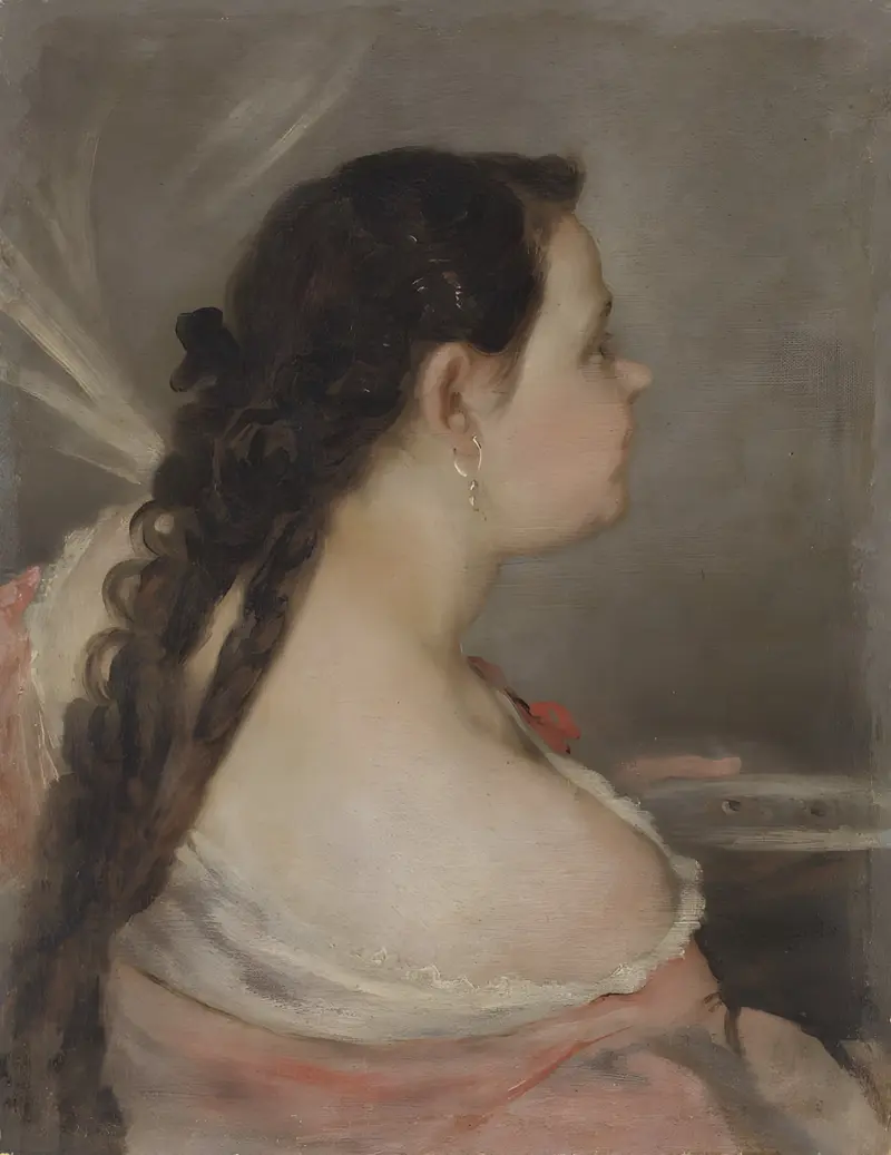 Saint Lucy by Francisco de Goya, depicting the saint holding a dish with her eyes.