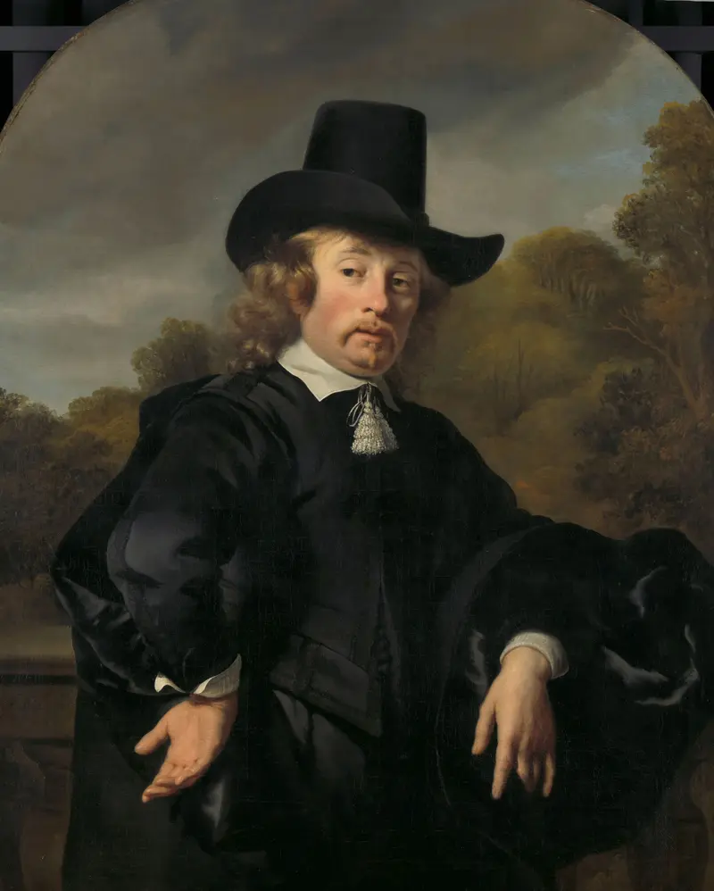 Portrait of Roelof Meulenaer by Ferdinand Bol, oil on canvas, 1650