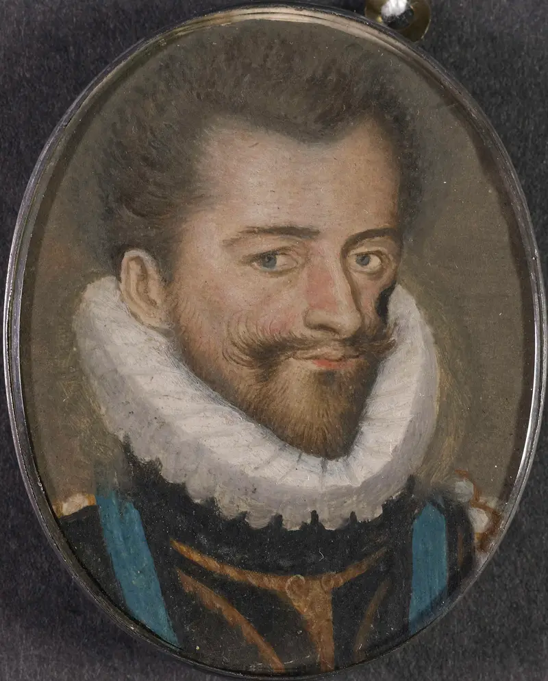 Portrait of Hendrik I van Lotharingen, oil on canvas by unknown artist