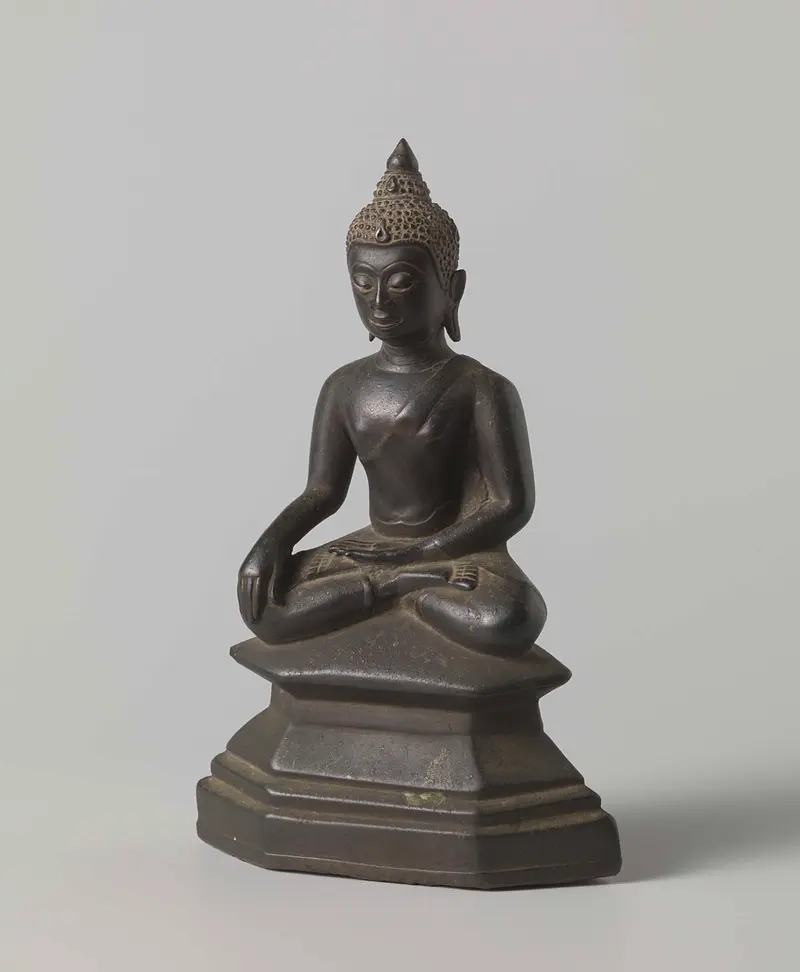 Bronze sculpture of a Buddha figure by an unknown artist