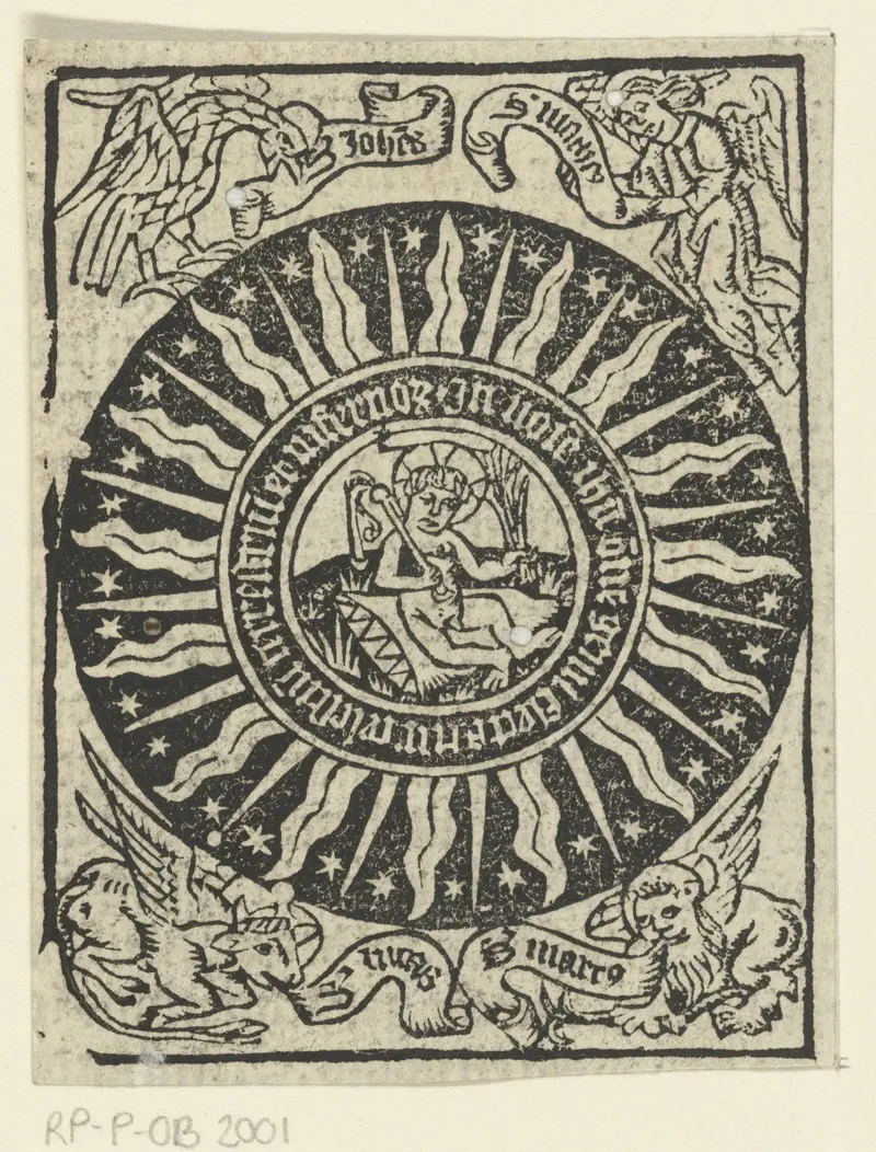Christ child punishing himself, paper, Meester van de Delbecq-Schreiber-Passie