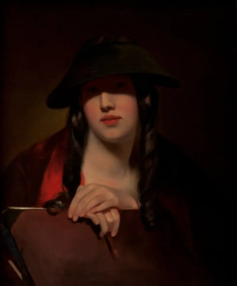 A portrait of Rosalie Kemble Sully by Thomas Sully.