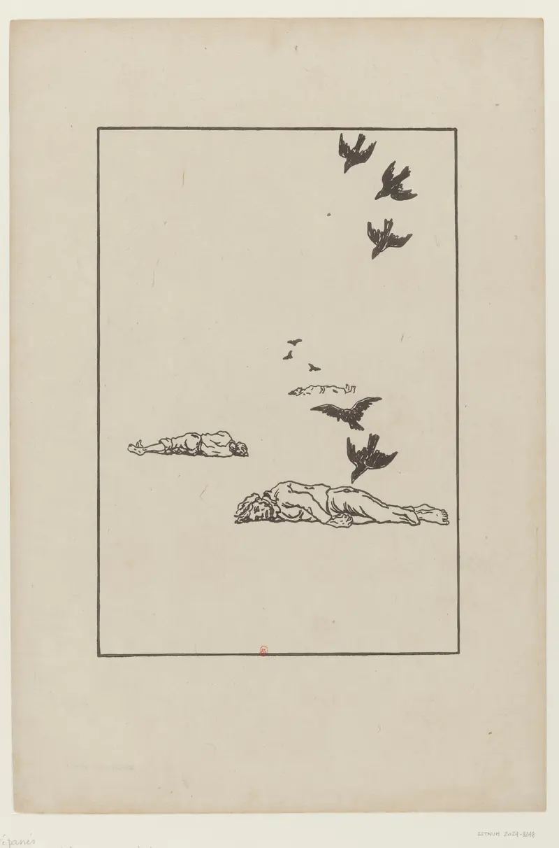 Henri Rivière's 'La Baie des trépassés' captures a haunting marine scene.