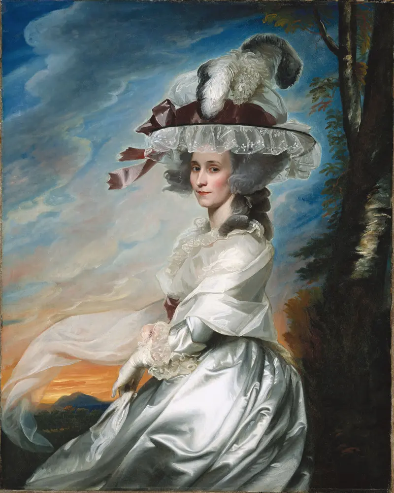 Portrait of Abigael Bromfield Rogers, oil on canvas by John Singleton Copley