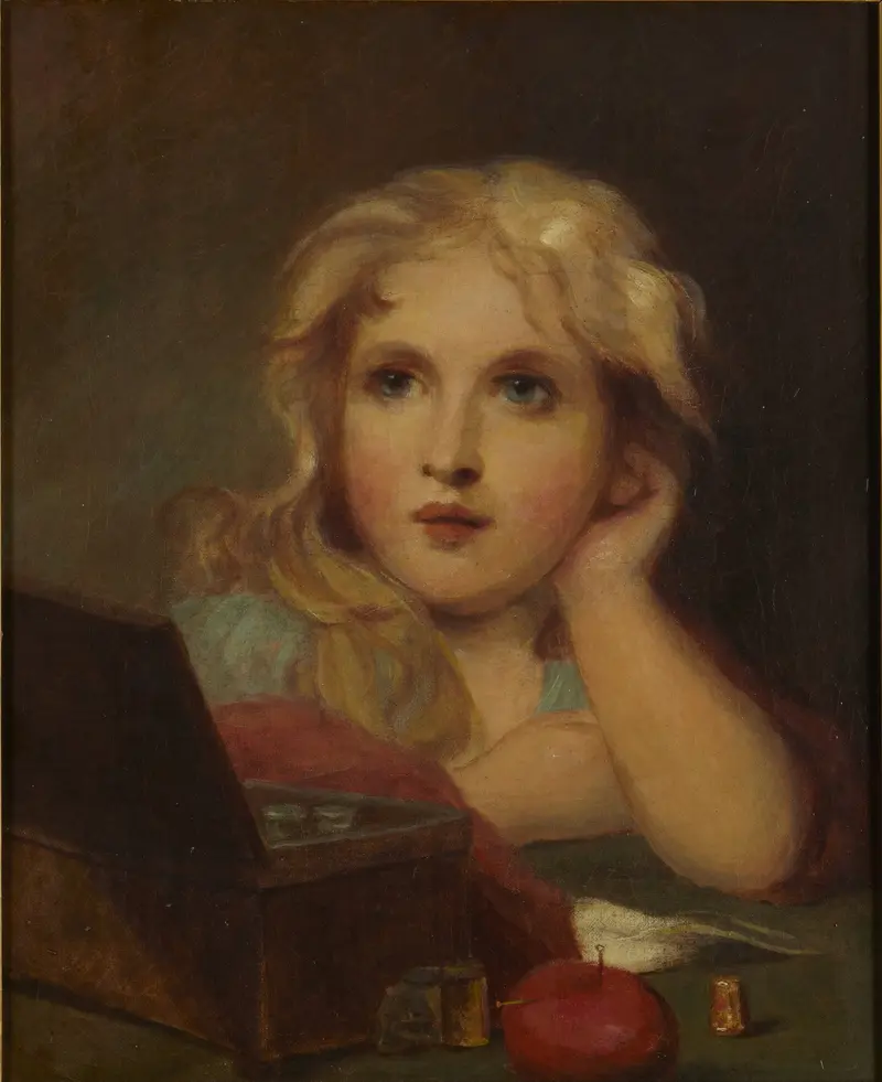 Portrait of a Child by Thomas Sully showcases a young child in a delicate setting.