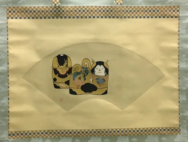 Lacquer artwork of a cat by Shibata Zeshin
