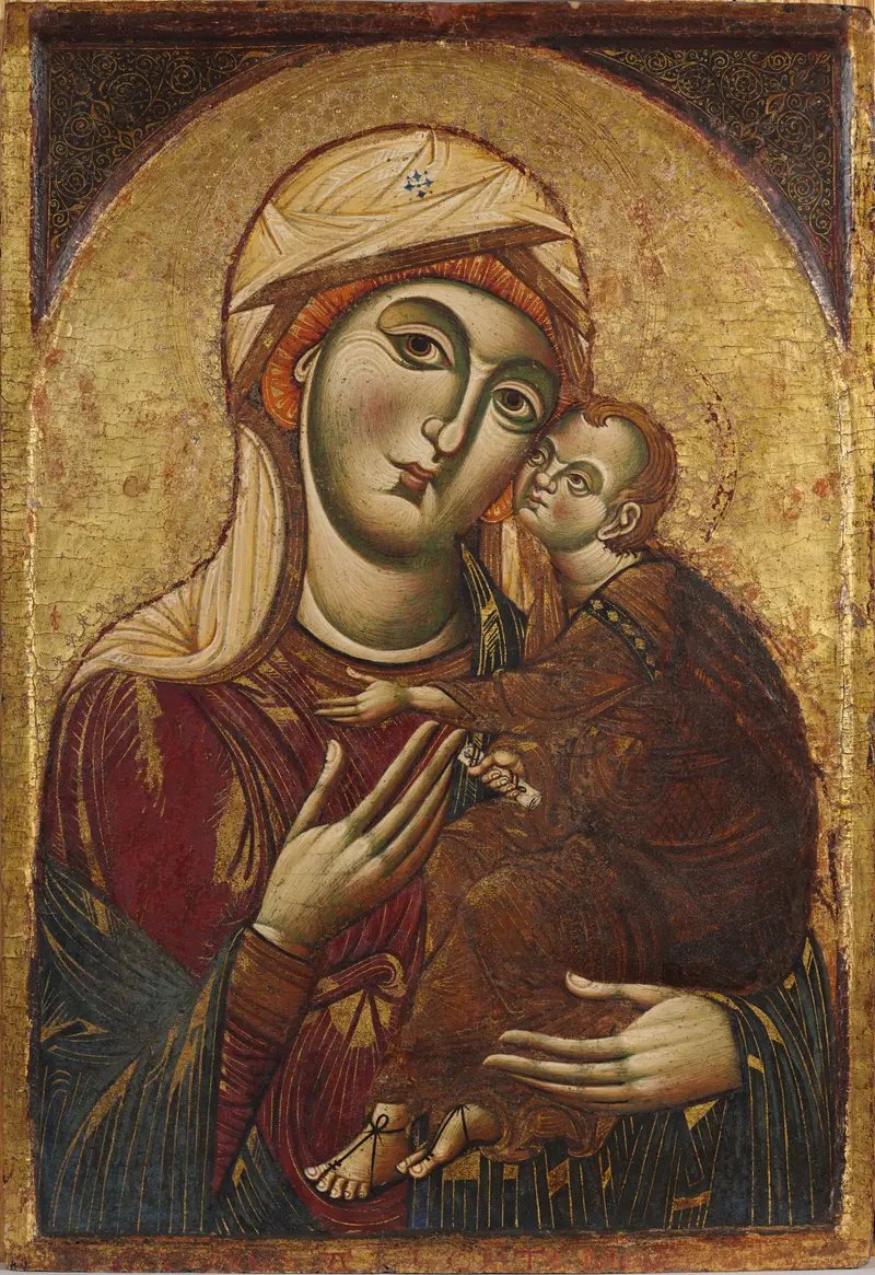 Master of the Saints Cosmos and Damian Madonna