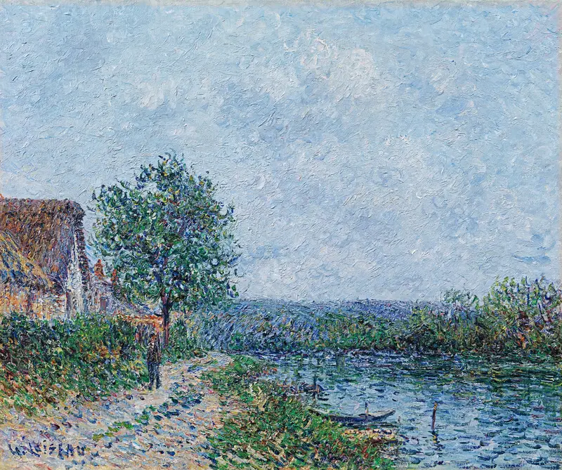 A serene depiction of the Seine River by Gustave Loiseau.