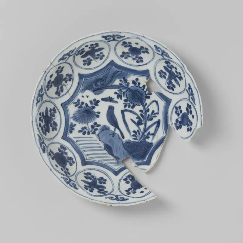 Fragment of a ship's bone carving by Unknown Artist