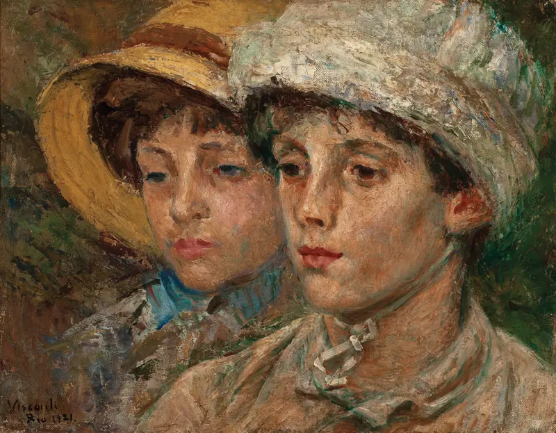 A vibrant depiction of friendship featuring two inseparable companions.
