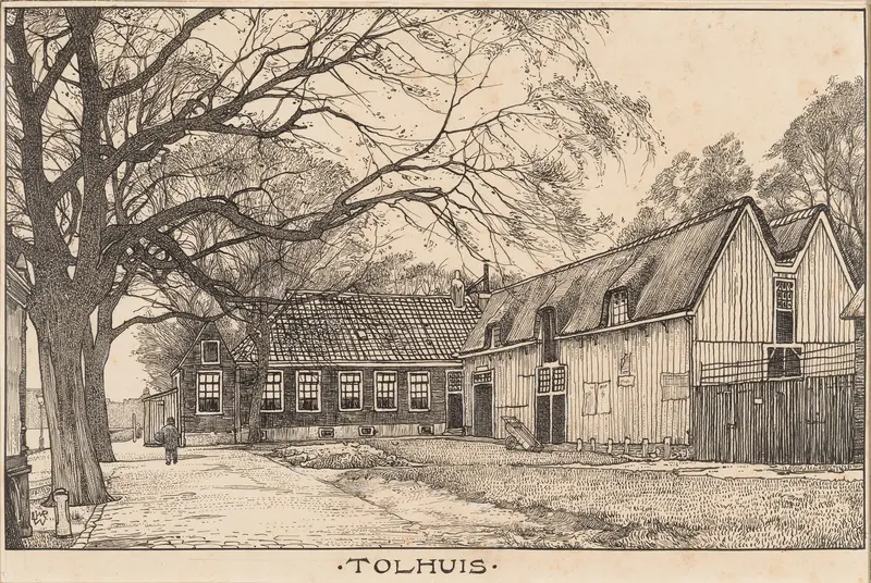 Architecture of Het Tolhuis by Willem Wenckebach, 20th century