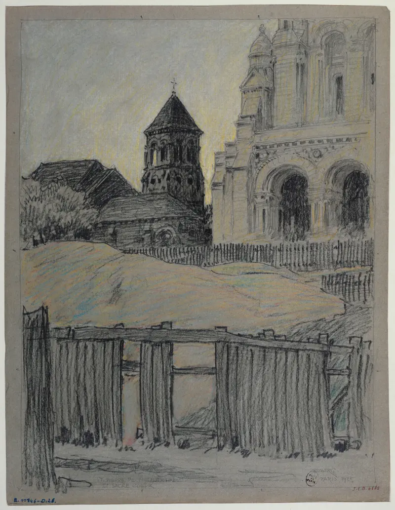 Architecture of Sacré-Cœur by Ferdinand Boberg, 1925, medium unknown
