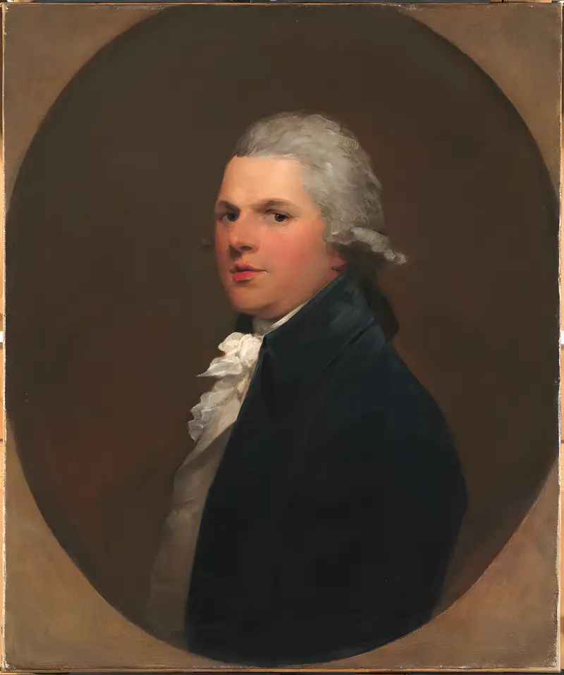 Portrait of a Man, oil on canvas by an unidentified artist