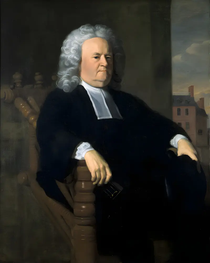 Portrait of Edward Holyoke, oil on canvas by John Singleton Copley