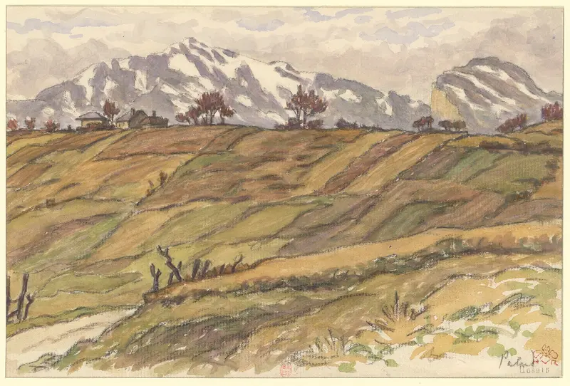 Pallud by Henri Rivière, an impressionist landscape depicting water and light